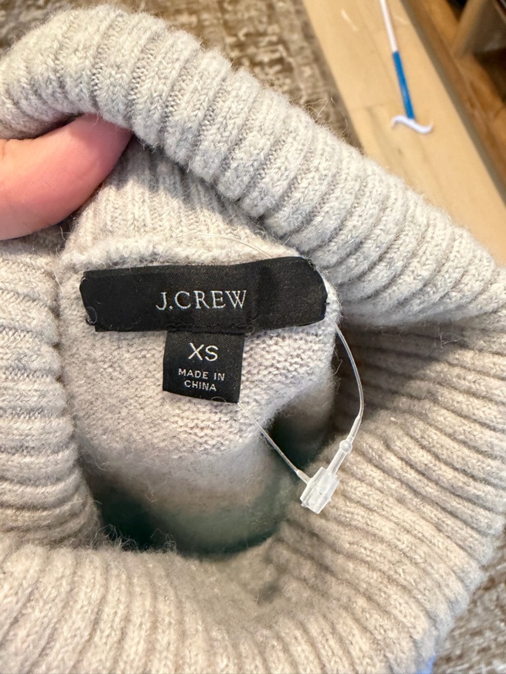 J.Crew NWT Mint Striped Turtleneck
Sweater XS - Picture 6 of 6